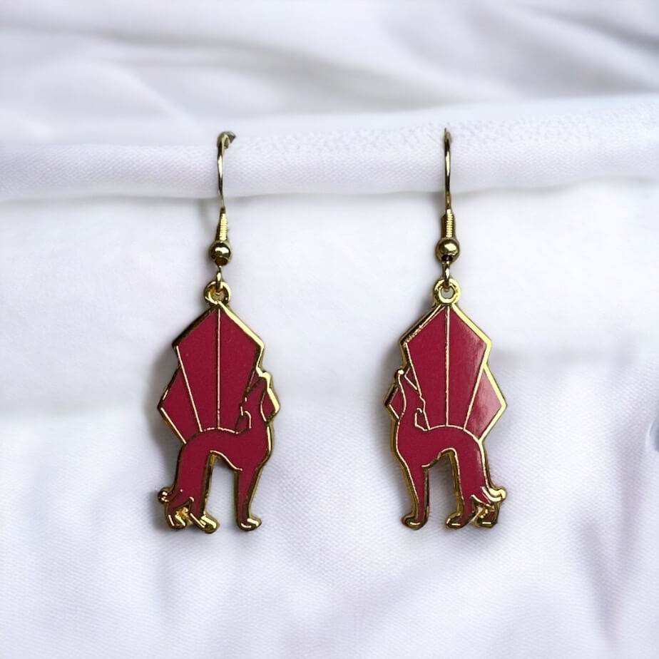 Gershwin Enamel Earrings