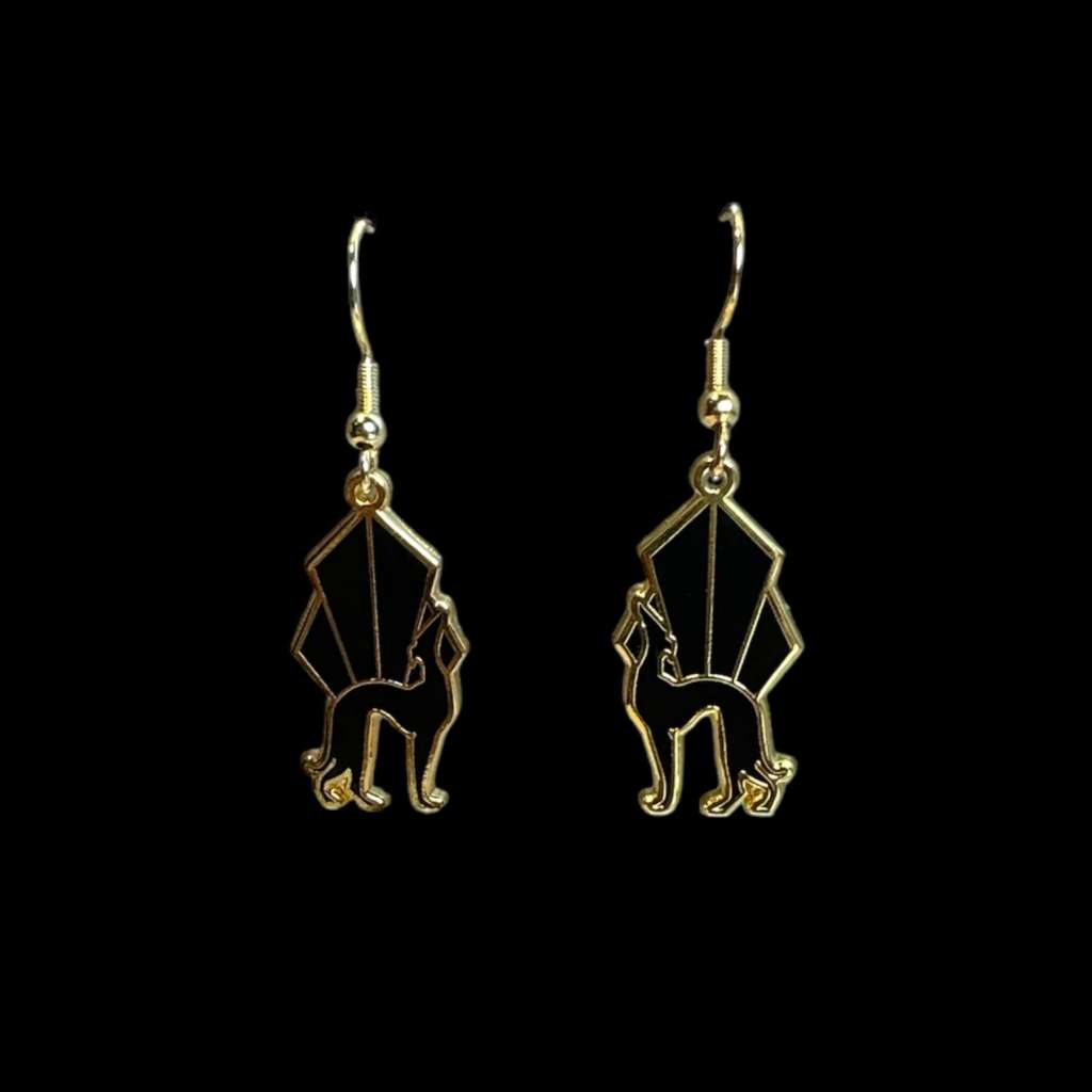 Gershwin Enamel Earrings