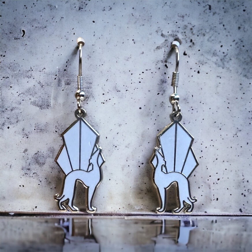 Gershwin Enamel Earrings