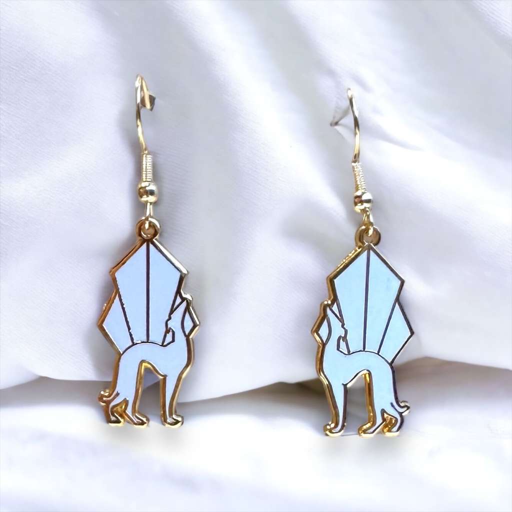 Gershwin Enamel Earrings