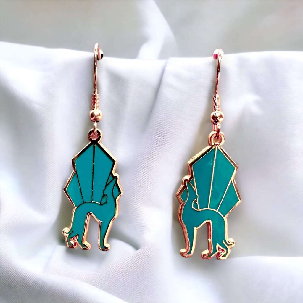 Gershwin Enamel Earrings