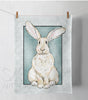Winston the Bunny Tea Towel