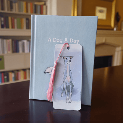 Winter Hound Bookmark