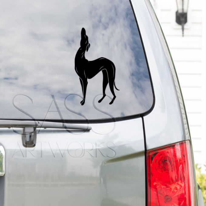 Greta Window Decal