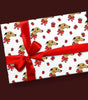 Bow Hound Christmas Greeting Cards and Wrap