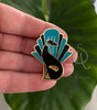 Deco Hound Enamel Pin