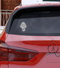 Deco Hound Window Decal