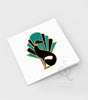 Deco Hound Greeting Card