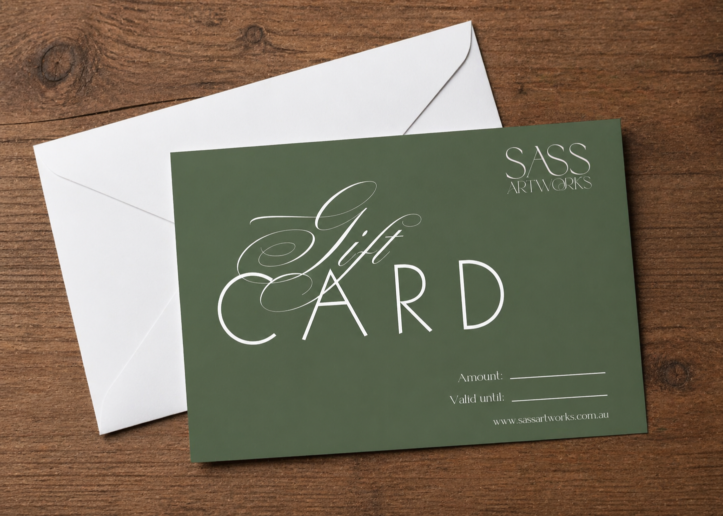 Sass Artworks Gift Card