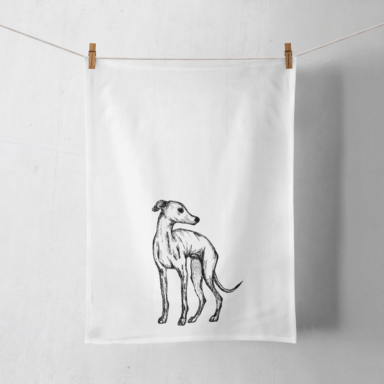 Waiting For You Tea Towel