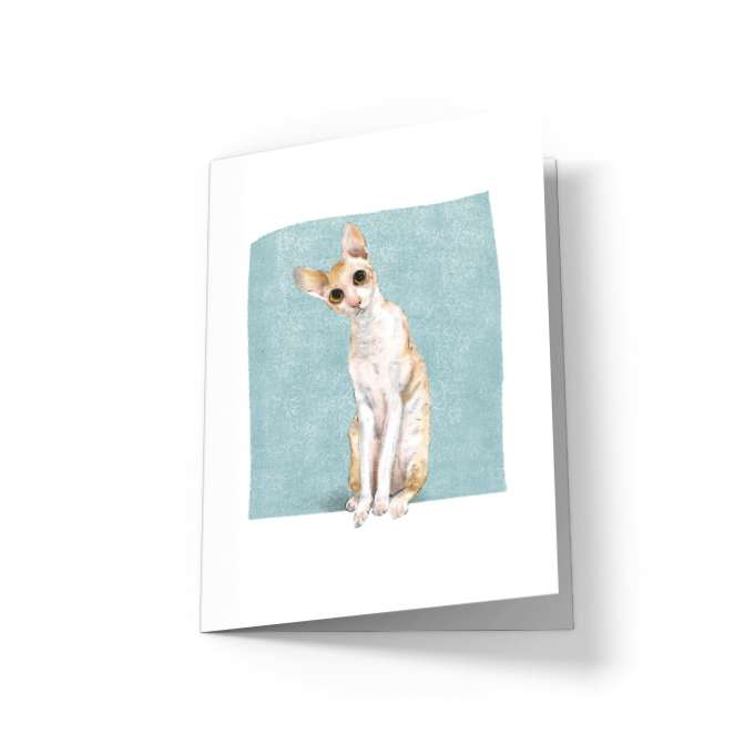 Ginger the Rex Greeting Card