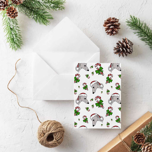 Hattie the Christmas Hound Greeting Cards and Wrap