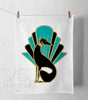 Deco Hound Tea Towel