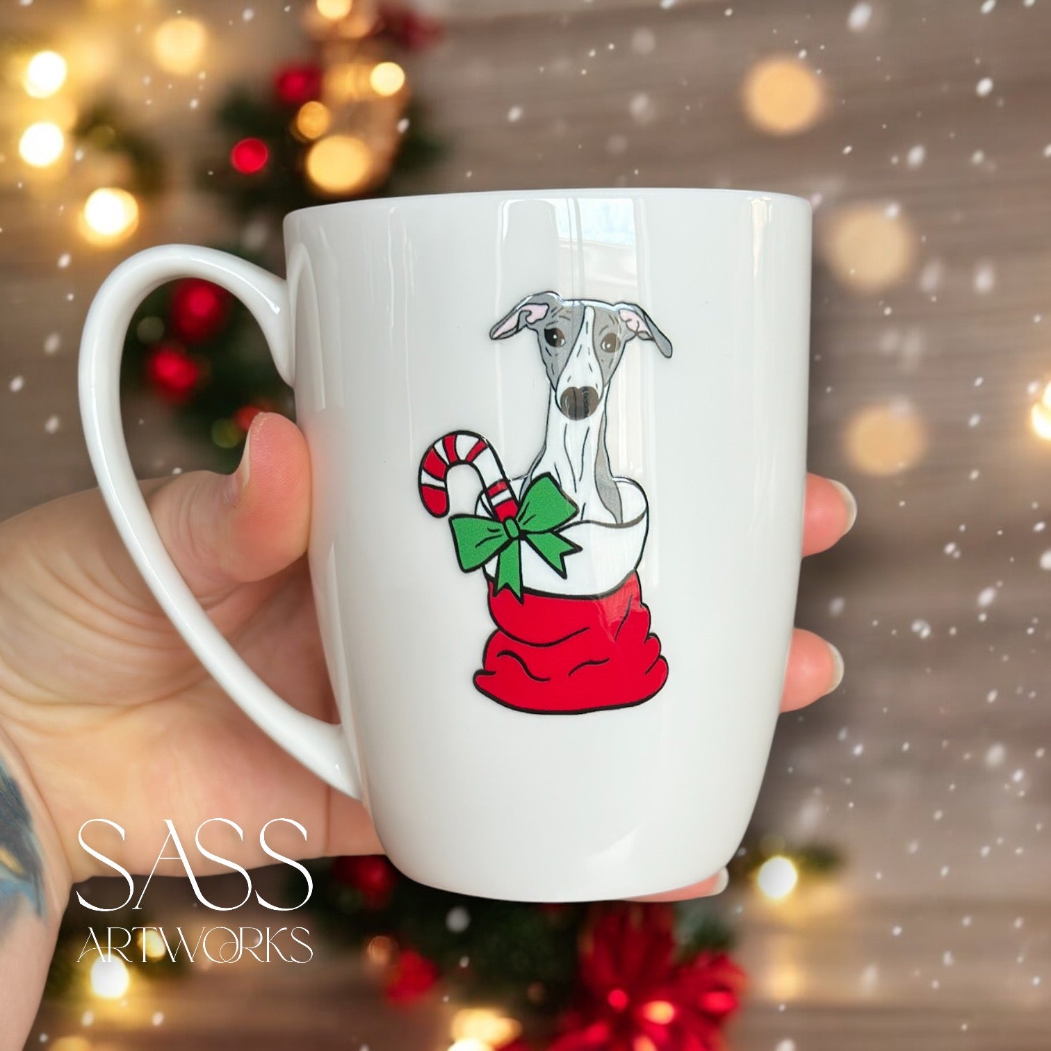 Pup of Cheer Bone China Mug