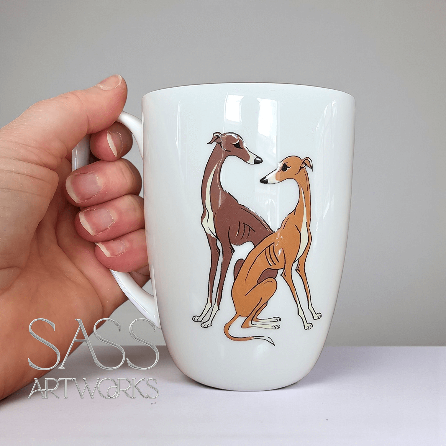 Peanut Butter and Chocolate  Bone China Mug