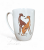 Peanut Butter and Chocolate  Bone China Mug