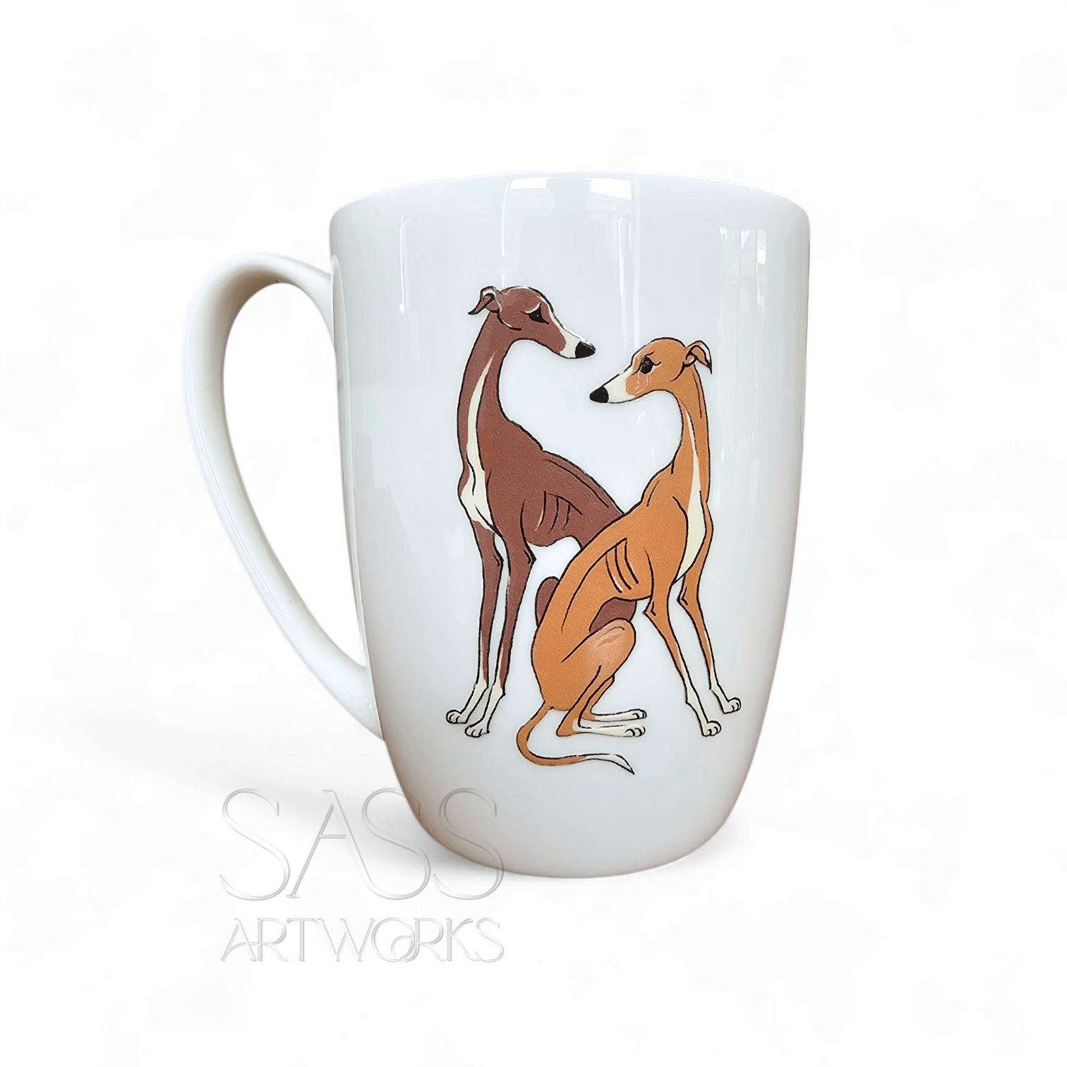 Peanut Butter and Chocolate  Bone China Mug