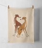 Peanut Butter and Chocolate Tea Towel