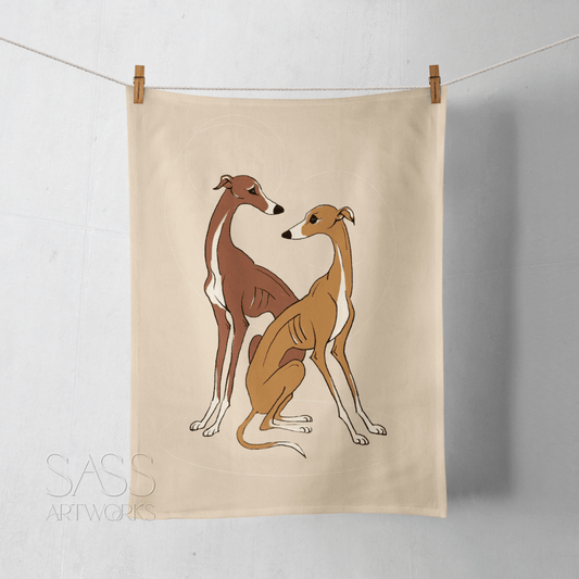 Peanut Butter and Chocolate Tea Towel
