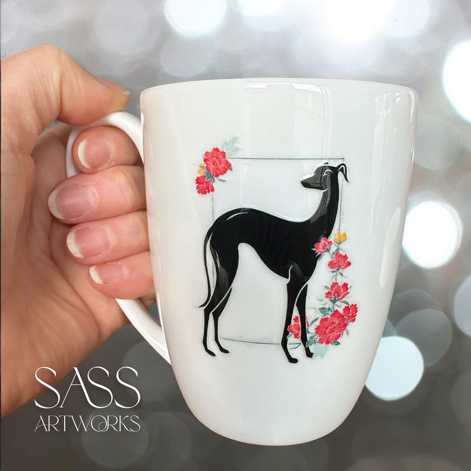 Rita Houndworth Bone China Mug