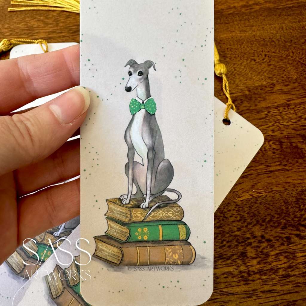 Pages and Paws Bookmark