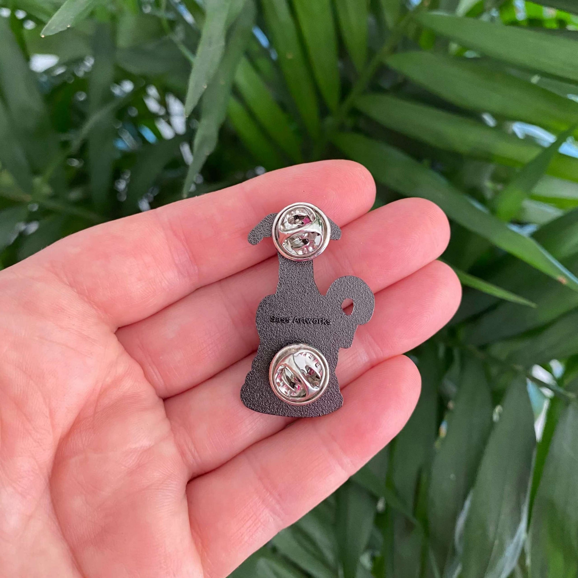 Pup of Cheer Enamel Pin