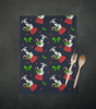 Pup of Cheer Tea Towel Ink
