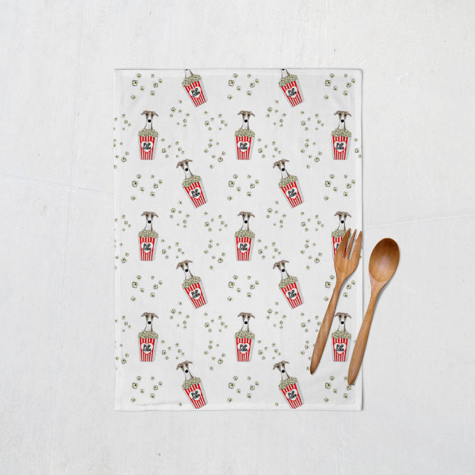 PupCorn Tea Towel