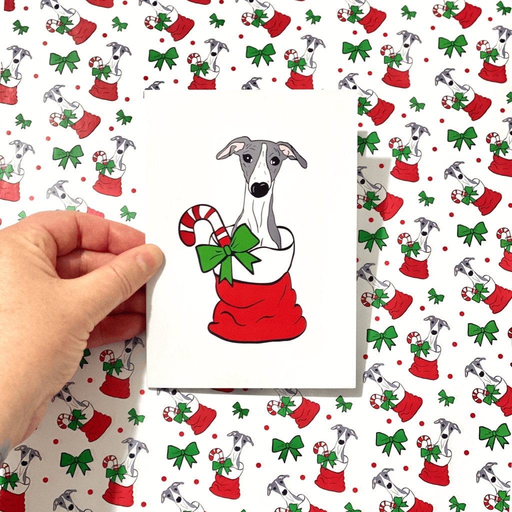 Pup of Cheer Greeting Cards and Wrap