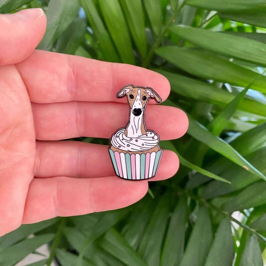 PupCake Enamel Pin