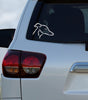 Regal Hound Window Decal
