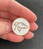 Regal Hound Enamel Pins - Black