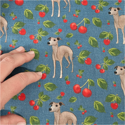 Cherry and Hound Tea Towel