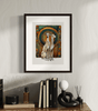 Copper and Gem Art Print