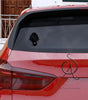 Deco Hound Window Decal