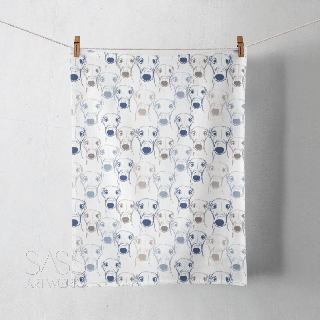 Feeling Sketchy Tea Towel