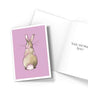 Flossy Greeting Card