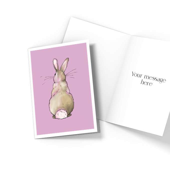 Flossy Greeting Card