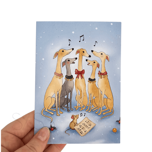 Hark the Herald Hounds Christmas Card