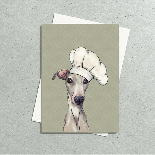 Houndie Chef Greeting Card