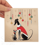 Houndie Kringle Square Christmas Card