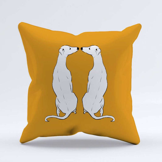 Mustard Smoochies Cushion