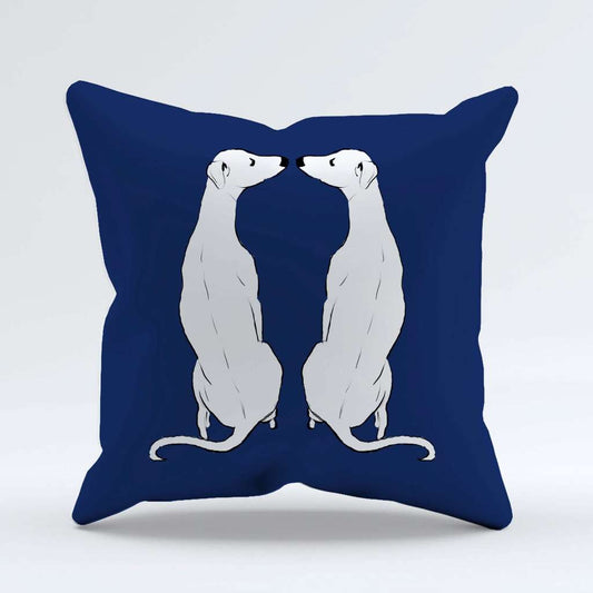 Navy Smoochies Cushion