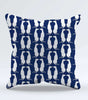 Navy Smoochies Cushion
