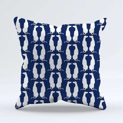 Navy Smoochies Cushion