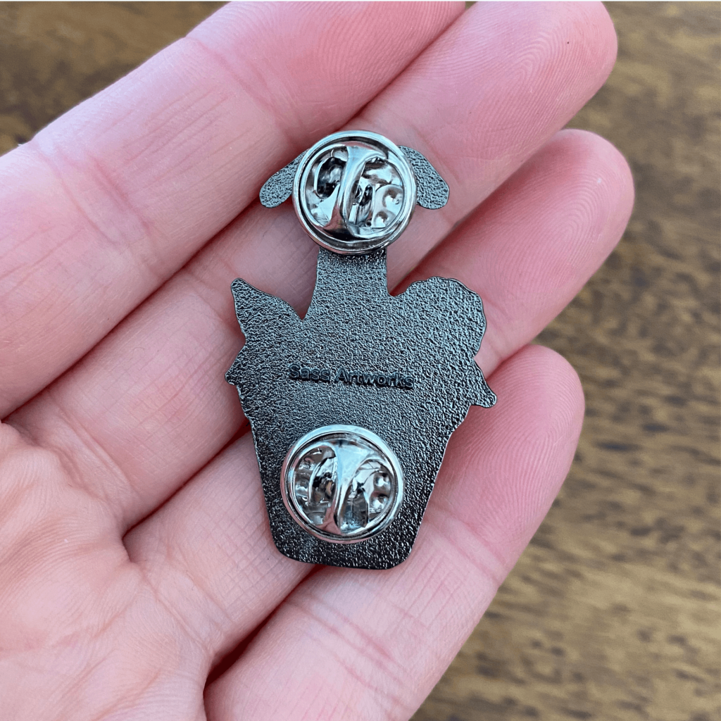 Pot o Pup Enamel Pin
