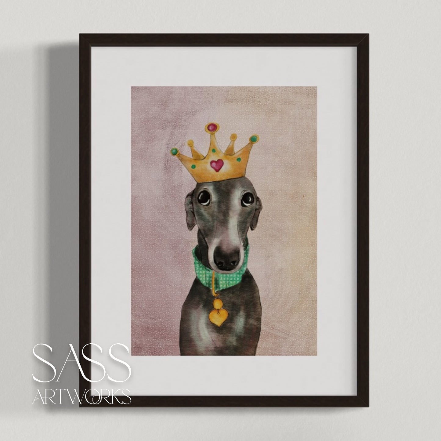 Queen Flora Illustration