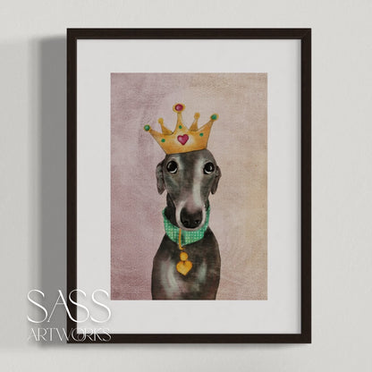 Queen Flora Illustration