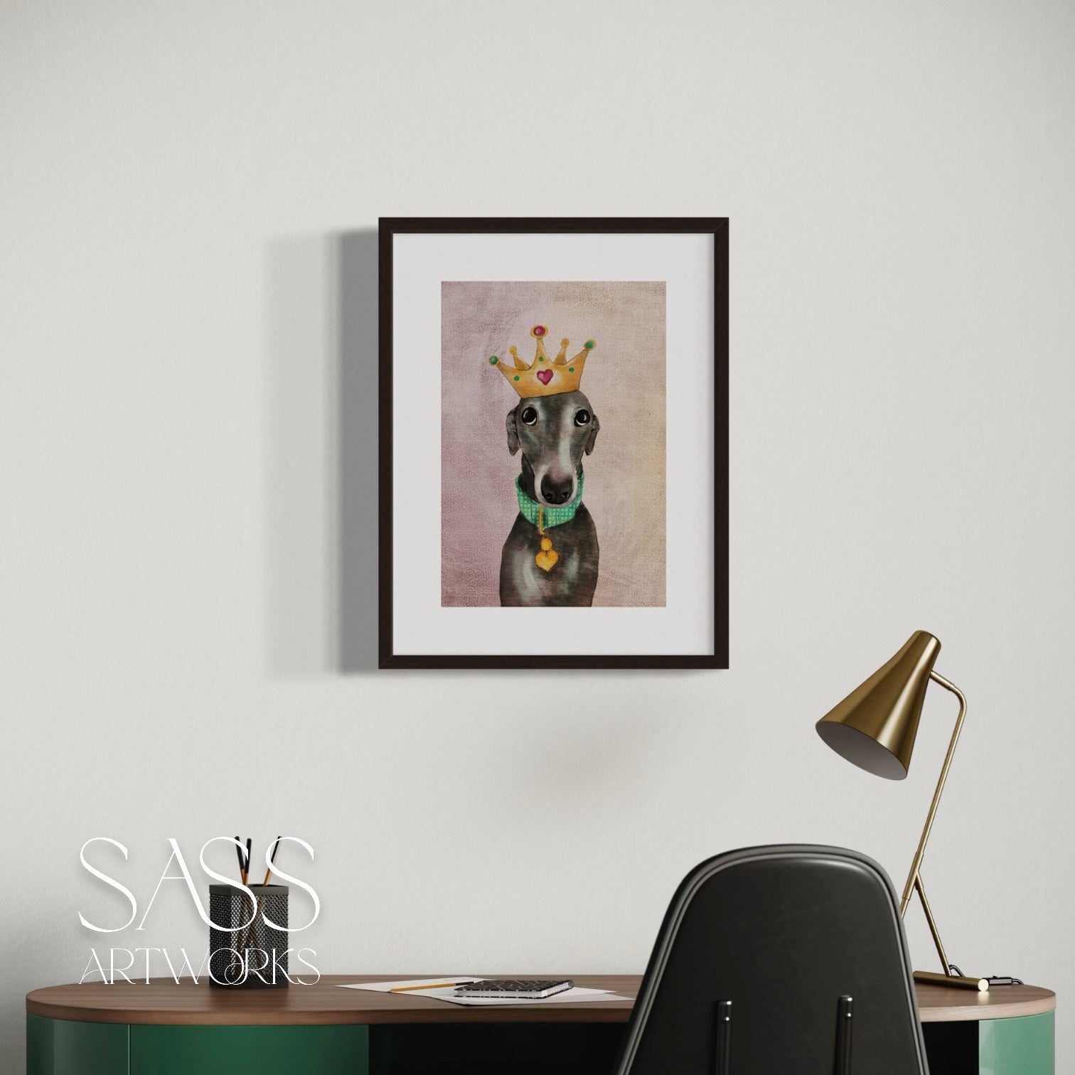 Queen Flora Illustration
