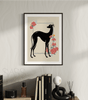 Rita and Peony Art Print